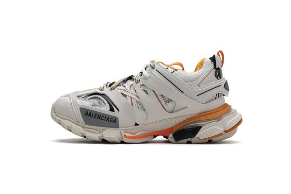 Balenciaga Track White Orange 542436 W1GB7 9059 (LED) Balenciaga Track White Orange 542436 W1GB7 9059 (LED)