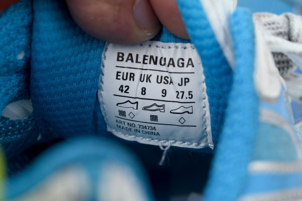 Balenciaga White Blue Yellow 734734 W3XTS 9479