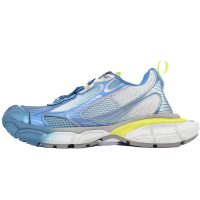 Balenciaga White Blue Yellow 734734 W3XTS 9479 Balenciaga White Blue Yellow 734734 W3XTS 9479