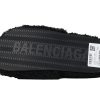 balenciagablack_and_white_label_1D33959D2CC18 BalenciagaFurry Slides 'Cities Paris Black'
