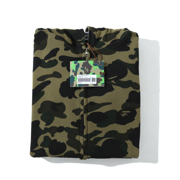 bape_cloro_camo_shark_full_zip_hoodie_green_fw18_1AE1D1CBFBC11 BAPE Cloro Camo Shark Full Zip Hoodie Green FW18