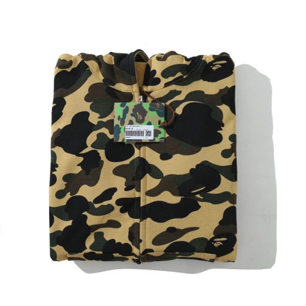 bape_cloro_camo_shark_full_zip_hoodie_yellow_fw18_1AE1B1FF6011B BAPE Cloro Camo Shark Full Zip Hoodie Yellow FW18