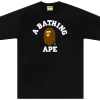 BAPE College Tee Black BAPE College Tee Black