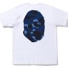 bape_color_camo_big_ape_head_tee_white_blue_1B6676F323D1C BAPE Color Camo Big Ape Head Tee White Blue