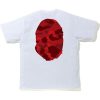 bape_color_camo_big_ape_head_tee_white_red_1B66758A6BC13 BAPE Color Camo Big Ape Head Tee White/Red