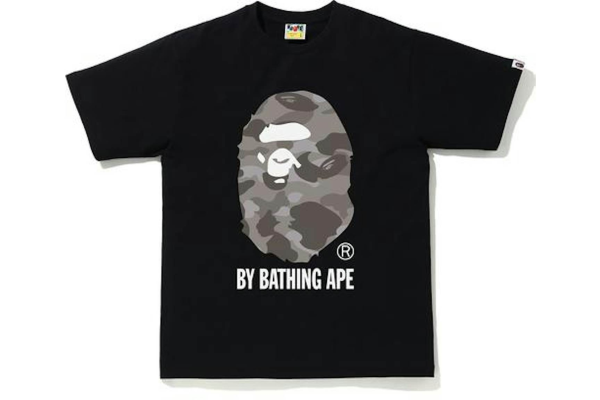 BAPE Color Camo by Bathing Ape Tee Black/Gray BAPE Color Camo by Bathing Ape Tee Black/Gray