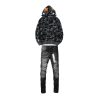 BAPE Color Camo Shark Zip Hoodie Black 4580793319054+Purple Brand Fashion Jeans YZ072444
