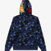 bape_color_camo_tiger_shark_wide_full_zip_double___navy_1C6E688D6471A BAPE COLOR CAMO TIGER SHARK WIDE FULL ZIP DOUBLE-NAVY