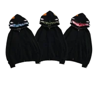 BAPE double hood camouflage hoodie BAPE double hood camouflage hoodie