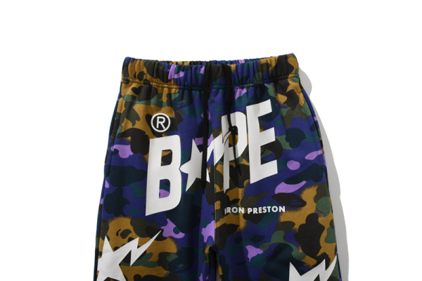 bape_shark_head_star_camouflage_trousers_1AE1E0FC47E11 BAPE shark head star camouflage trousers