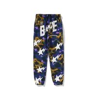 BAPE shark head star camouflage trousers BAPE shark head star camouflage trousers