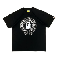 BAPE x Chrome Hearts Baby Milo T-shirt Black BAPE x Chrome Hearts Baby Milo T-shirt Black