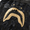 bape_x_nbhd_joint_style_shark_head_black_and_gold_trousers_1AE1DCEEC5E1B BAPE x NBHD joint style shark head black and gold trousers