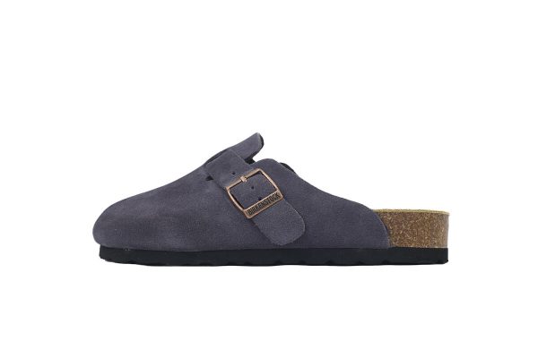 Birkenstock Boston Soft Footbed Ash Blue Birkenstock Boston Soft Footbed Ash Blue