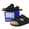 Birkenstock Boston Soft Footbed Black Leather Surface