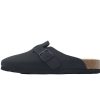 Birkenstock Boston Soft Footbed Black Oil Surface Birkenstock Boston Soft Footbed Black Oil Surface