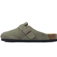 Birkenstock Boston Soft Footbed Dark Green Birkenstock Boston Soft Footbed Dark Green