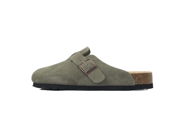 Birkenstock Boston Soft Footbed Dark Green Birkenstock Boston Soft Footbed Dark Green