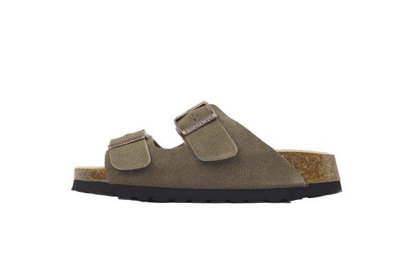 PK God Batch Birkenstock Boston Soft Footbed Grayish Green PK God Batch Birkenstock Boston Soft Footbed Grayish Green