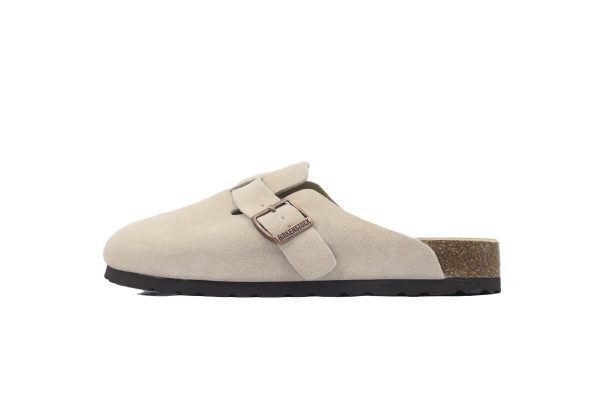 Birkenstock Boston Soft Footbed Sand Colored Birkenstock Boston Soft Footbed Sand Colored
