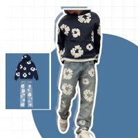 Denim Tears Sweatshirt Navy+Jean light wash Denim Tears Sweatshirt Navy+Jean light wash