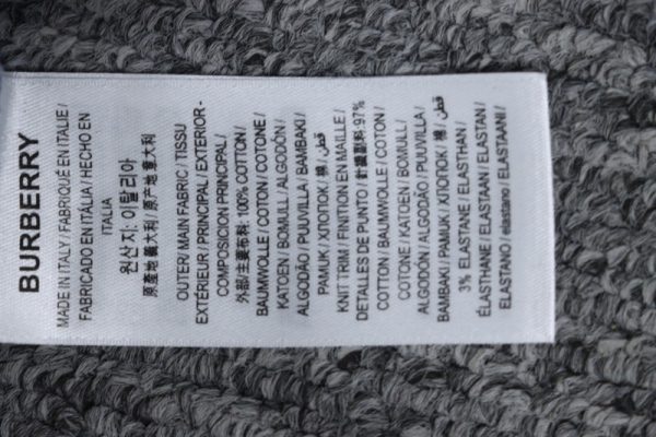 burberry_bbr_24fw_oak_horse_embroidery_navy_blue_crewneck_sweatshirt_1B6032055D71F Burberry BBR 24Fw Oak Horse Embroidery Navy Blue Crewneck Sweatshirt