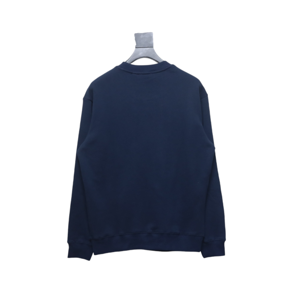 burberry_bbr_24fw_oak_horse_embroidery_navy_blue_crewneck_sweatshirt_1B73980723918 Burberry BBR 24Fw Oak Horse Embroidery Navy Blue Crewneck Sweatshirt