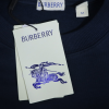 burberry_bbr_24fw_oak_horse_embroidery_navy_blue_crewneck_sweatshirt_1B73980747F1F Burberry BBR 24Fw Oak Horse Embroidery Navy Blue Crewneck Sweatshirt