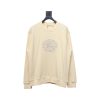 Burberry BBR 24Fw Oak Horse Embroidery Off-White Crewneck Sweatshirt Burberry BBR 24Fw Oak Horse Embroidery Off-White Crewneck Sweatshirt