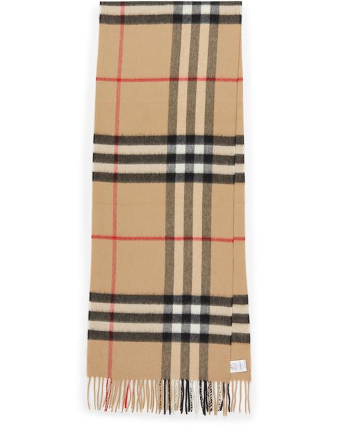 burberry_check_cashmere_scarf_1B5723C7D0918 Burberry Check Cashmere Scarf