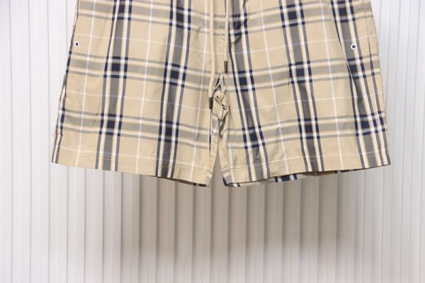 burberry_classic_check_beach_shorts_khaki_1C42BA27FFF13 Burberry Classic Check Beach Shorts Khaki
