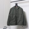 Burberry chest pocket embroidered warhorse plus cotton hooded jacket Burberry chest pocket embroidered warhorse plus cotton hooded jacket