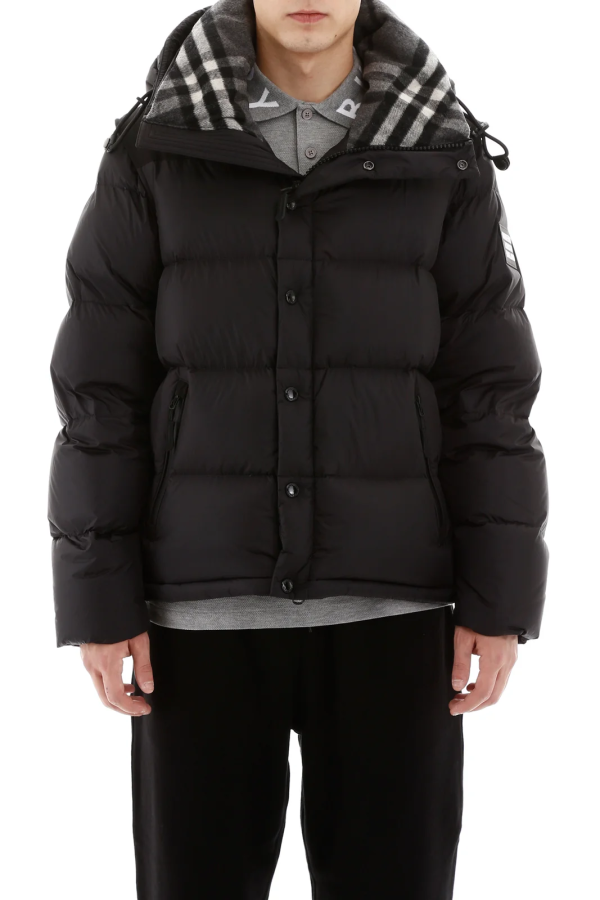 burberry_hooded_puffer_jacket_with_hood_1B193612C301E Burberry Hooded Puffer Jacket with Hood Black