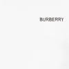Burberry Icon Stripe Trim Cotton T-shirt White