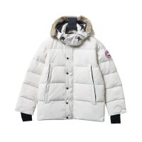 Canada goose 388M Classic Parker Down Jacket White Canada goose 388M Classic Parker Down Jacket White