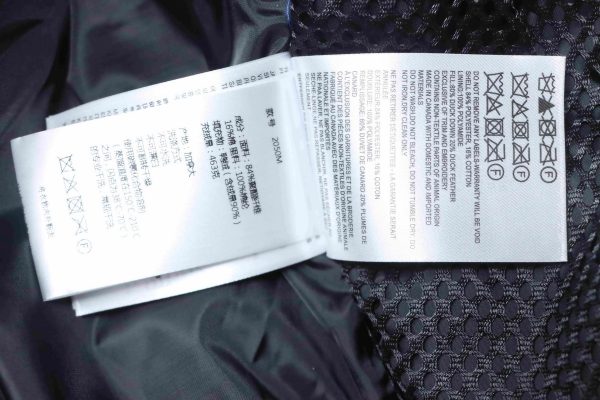 Canada Goose   Short blue down jacket