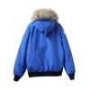 Canada Goose   Short blue down jacket