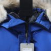 Canada Goose   Short blue down jacket