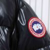 _canada_goose___short_large_plaid_puff_down_jacket_black_1D0E5BEA62D17 Canada goose Short Large Plaid Puff Down Jacket Black