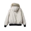 Canada Goose   Short white down  jacket