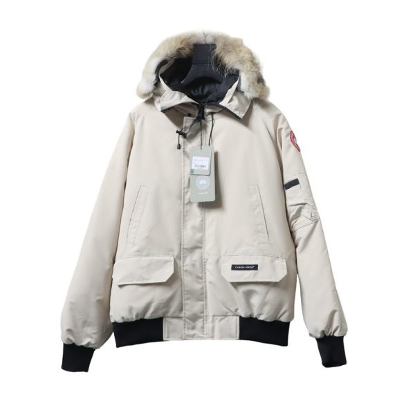 Canada Goose   Short white down  jacket