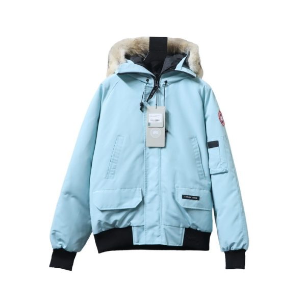 Canada Goose   Sky blue short down jacket