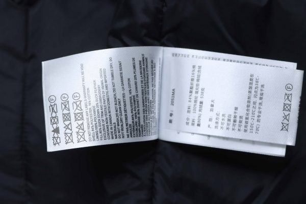 Canada goose  Business style mid-length down jacket white