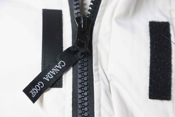 Canada goose  Business style mid-length down jacket white