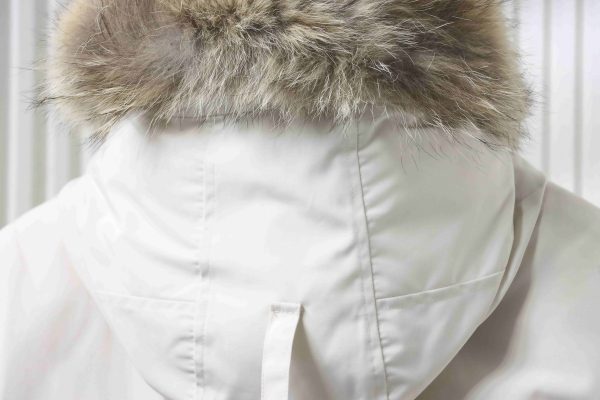 Canada goose  Business style mid-length down jacket white