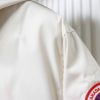 Canada goose  Business style mid-length down jacket white