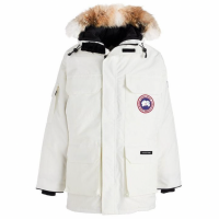 CANADA GOOSE EXPEDITION PADDED PARKA WHITE CANADA GOOSE EXPEDITION PADDED PARKA WHITE