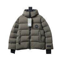 Canada goose  Hooded down jacket brown