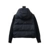 _canada_goose__plaid_hooded_knit_jacket_black_1D0E5E8A84516 Canada goose Plaid Hooded Knit Jacket Black