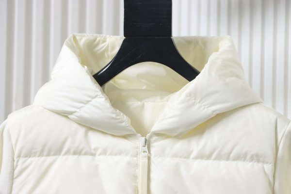 canada_goose__plaid_hooded_knitted_jacket_white_1D0E5F37F2111 Canada goose Plaid Hooded Knitted Jacket White